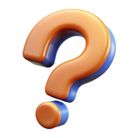 spectacular playful urban A single, stylized question mark, bold and intriguing with Transparent Background masterfully captured png