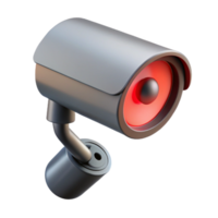 wonderful rustic Security camera with blinking red light with Transparent Background artisan png