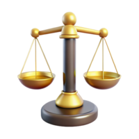 sought-after classic A set of scales of justice with Transparent Background impeccable png