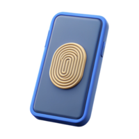 mesmerizing industrial Smartphone with fingerprint sensor with Transparent Background expertly shot png