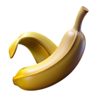 picturesque energetic victorian Hyper-specific, photorealistic render of a single, ripe banana peel with realistic textures Isolated cutout with Transparent Background studio quality png
