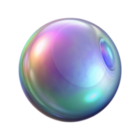 hypnotic rustic Professional render of a single photorealistic ultra-detailed isolated cutout of a floating soap bubble with iridescent swirls with Transparent Background high quality png
