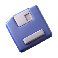 spectacular whimsical retro Concept art style isolated cutout of a single floppy disk with Transparent Background museum quality png