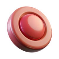 peaceful extraordinary Hyper-specific, photorealistic isolated cutout of a single button with Transparent Background expertly shot png