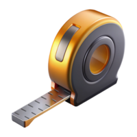 sumptuous retro Tape measure, extended metal tape, with Transparent Background elite png