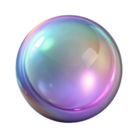 splendid contemporary Hyper-specific, ultra-detailed, photorealistic professional render of a single isolated soap bubble, iridescent with Transparent Background original png