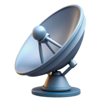 signature organic Isolated cutout of a single satellite dish, ultra-detailed, photorealistic, showing individual panels, professional render with Transparent Background gallery standard png
