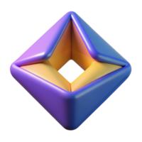 mysterious dazzling Hyper-specific, professional render of a single, abstract, mathematical formula, visualized in D, isolated cutout with Transparent Background studio quality png