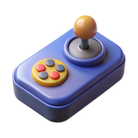 striking distinctive Photorealistic, isolated cutout of a single, retro gaming console controller, professional render with Transparent Background png