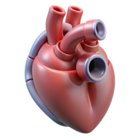 majestic peaceful artistic Hyper-specific, professional render, isolated cutout of a biomechanical human heart valve Photorealistic, ultra-detailed with Transparent Background fine detail png