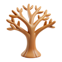 vibrant whimsical tropical Concept art style hyper-specific isolated cutout of a single stylized tree of life with intricate branches with Transparent Background gallery standard png