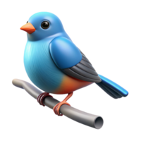 mesmerizing victorian Bird perched on a branch invisible, with Transparent Background refined png