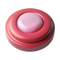 stunning baroque Photorealistic, isolated cutout of a single button, ultra-detailed with Transparent Background premium png