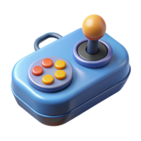 remarkable traditional Photorealistic, isolated cutout of a single, retro gaming console controller, professional render with Transparent Background impeccable png