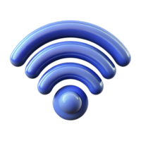 peaceful radiant A stylized, abstract representation of a wifi signal with Transparent Background exclusive png