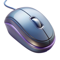 standout abstract Ultra-detailed, concept art style render of a single wired gaming mouse, isolated cutout with Transparent Background gallery standard png