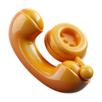 timeless classic Ultra-detailed, concept art style, isolated cutout of a floating vintage telephone receiver dripping with honey with Transparent Background expertly shot png
