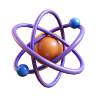 spectacular signature A stylized, abstract representation of an atom with Transparent Background png