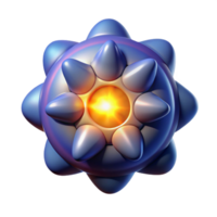 spectacular art deco Hyper-specific professional render, isolated cutout, of a single, photorealistic pulsar, emitting intense radiation streams with Transparent Background museum quality png