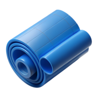 rare victorian Photorealistic, ultra-detailed, isolated cutout of a single, architectural blueprint, rolled with Transparent Background crisp png