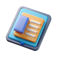 harmonious captivating A tablet displaying an e-reader app with Transparent Background original png