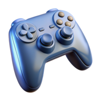 vibrant energetic vintage Isolated cutout of a single gaming controller, ultra-detailed, photorealistic, showing individual buttons, professional render with Transparent Background authentic png