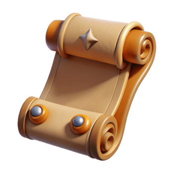 quintessenza nordico isolato ritagliare, ultra dettagliato concetto arte stile interpretazione di un' separare, antico, Esposto alle intemperie scorrere con illeggibile simboli con trasparente sfondo livello superiore png