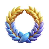 vibrant iconic Isolated cutout, photorealistic, ultra-detailed render of a single, advanced neural implant with Transparent Background png