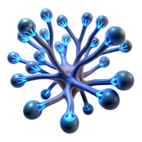 magnificent artistic A Complex Network of Branching 4K png