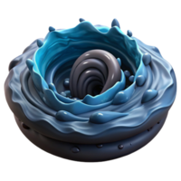 elegant rustic A Fearsome Charybdis Creating a high quality png