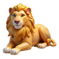 serene rustic A Regal Lion Pride Resting in the original png