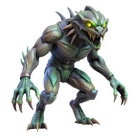 serene minimalist A Powerful Biomechanical Creature high resolution png