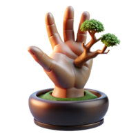 stunning minimalist A Hyperrealistic Human Hand Reaching out high quality png