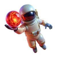 impressive abstract A Lone Astronaut Adrift in the Vastness premium png