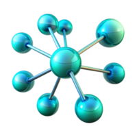 magnificent contemporary A Network of Pulsating Interconnected genuine png