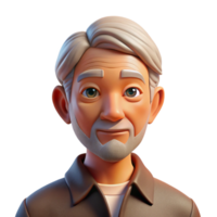 extraordinary vintage Portrait of an Elderly Man with a exclusive png