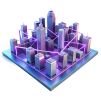 wonderful classic A Network of Intersecting Neon Light genuine png
