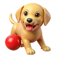 wonderful contemporary A Playful Golden Retriever Puppy with a genuine png