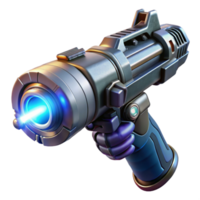 dramatic contemporary A Futuristic Weapon Pulsating with authentic png