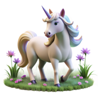 stunning abstract A Benevolent Unicorn with a Spiraling premium png