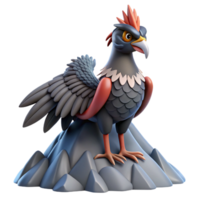 beautiful modern A Graceful Tengu with a Long Nose and genuine png