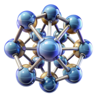 vibrant abstract A Group of Nanobots Assembling a Complex genuine png