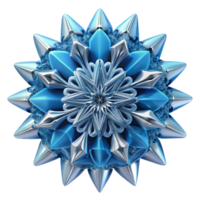 vibrant minimalist A Complex Fractal Pattern Resembling a premium png