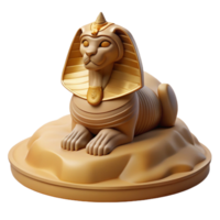 wonderful classic A Stoic Sphinx Perched on a Desert Dune authentic png