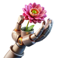 serene classic A Robotic Hand with Intricate Gears and high resolution png