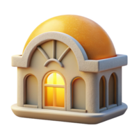 beautiful abstract Bright Sunlight on Facade Cutout high resolution png