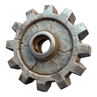 wonderful abstract Broken Clockwork Springs Transparent Background Close Up professional png