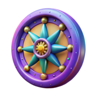 magnificent abstract Celestial Cartwheel with Vibrant Colors Isolated high resolution png