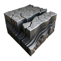 magnificent modern Clean Style Earth Layers Diagram Transparent Background high resolution png