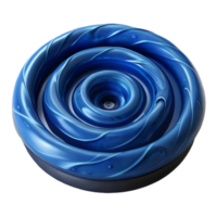 impressive modern Dark Blue Ocean Whirlpool Cutout Transparent Background high resolution png